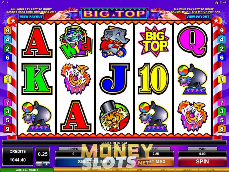 A Beginner's Guide To Playing Big Top Slots