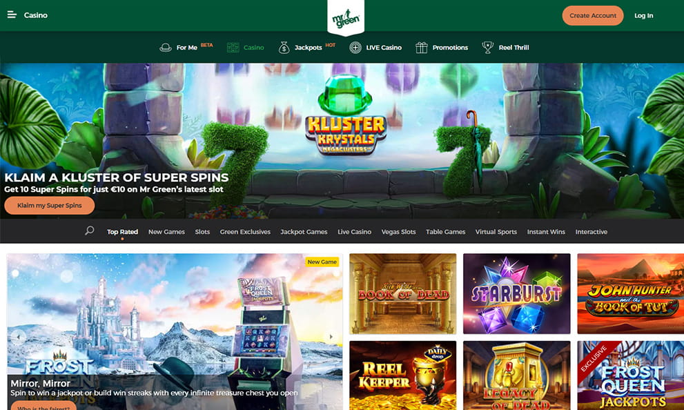 Mr Green Casino Online