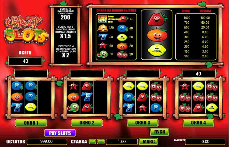 Slot Crazy Online