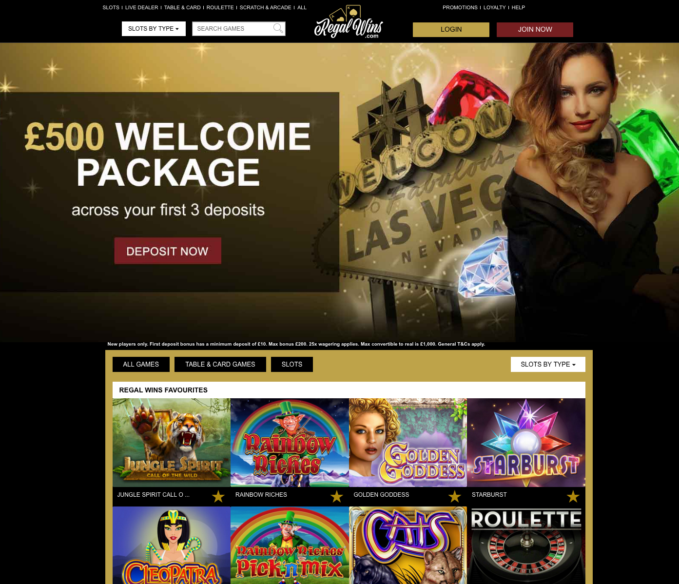 Regal Wins Casino Online