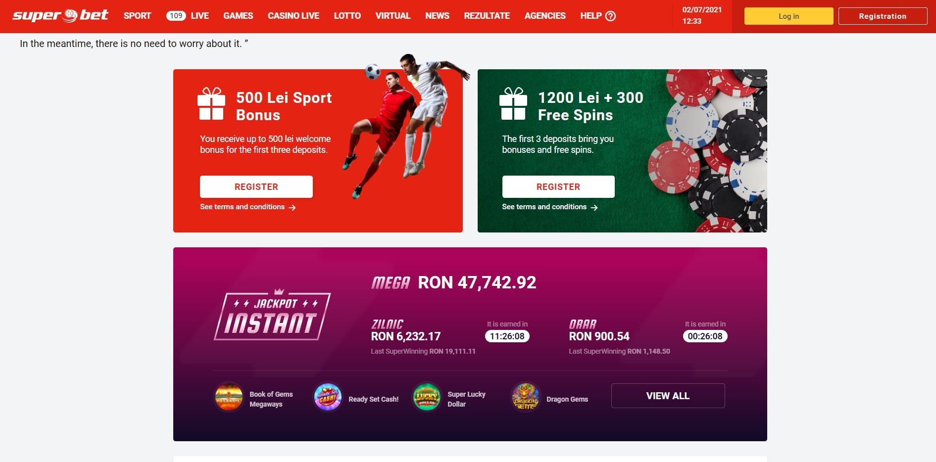 Superbet Online Casinos