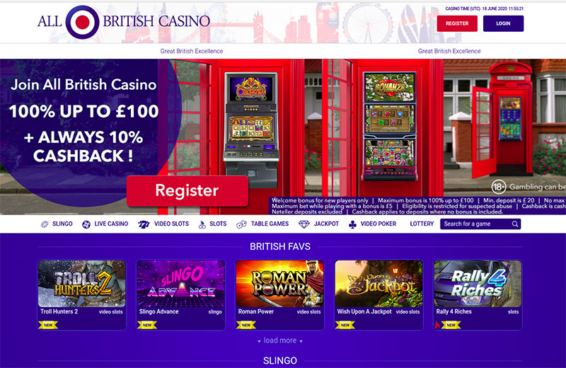 Online British Casino