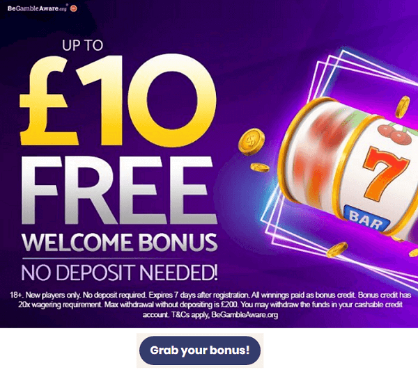 UK Casino No Deposit Bonus