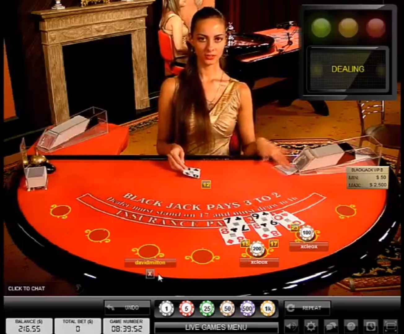 Free Live Casino Bonus