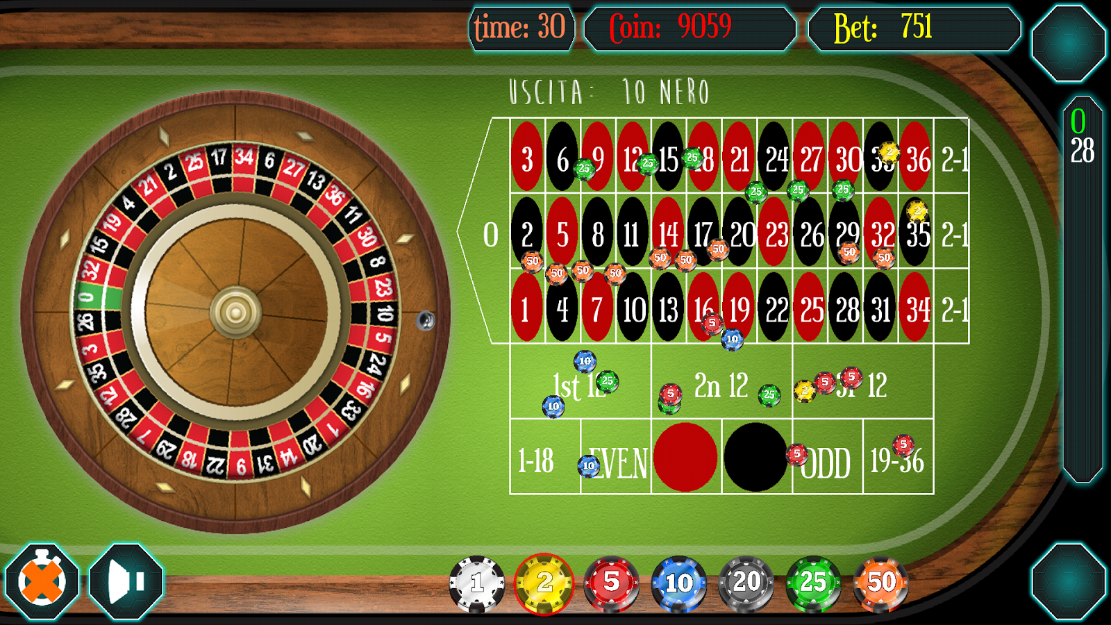 Roulette Casino Game