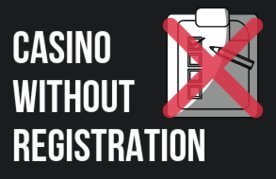 Online Casino No Registration