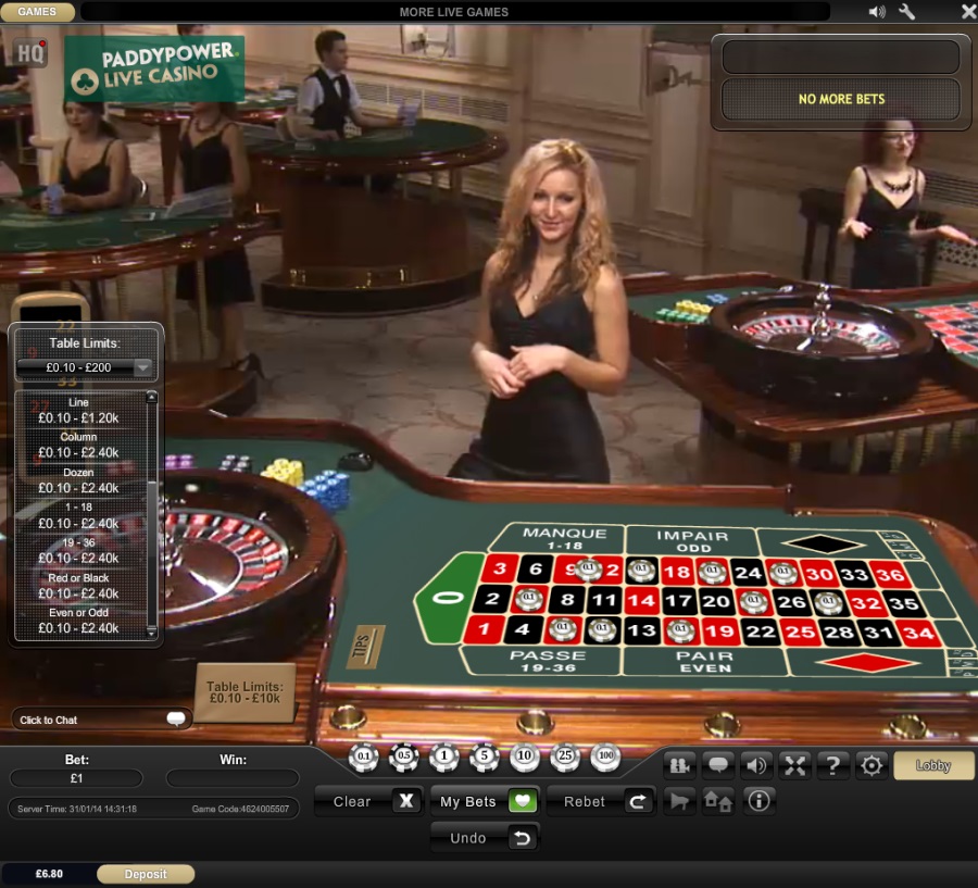 Online Casino Roulette Live