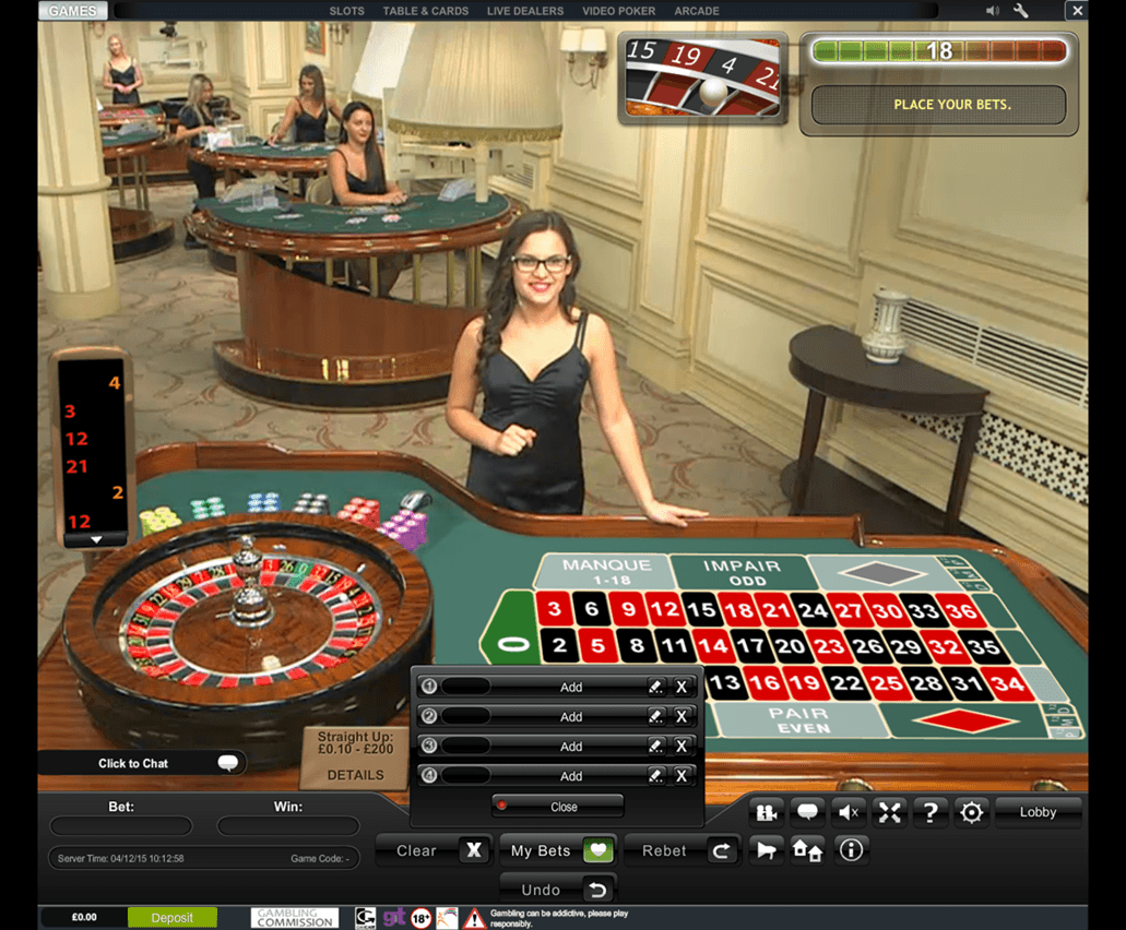 Online Casino Roulette Live