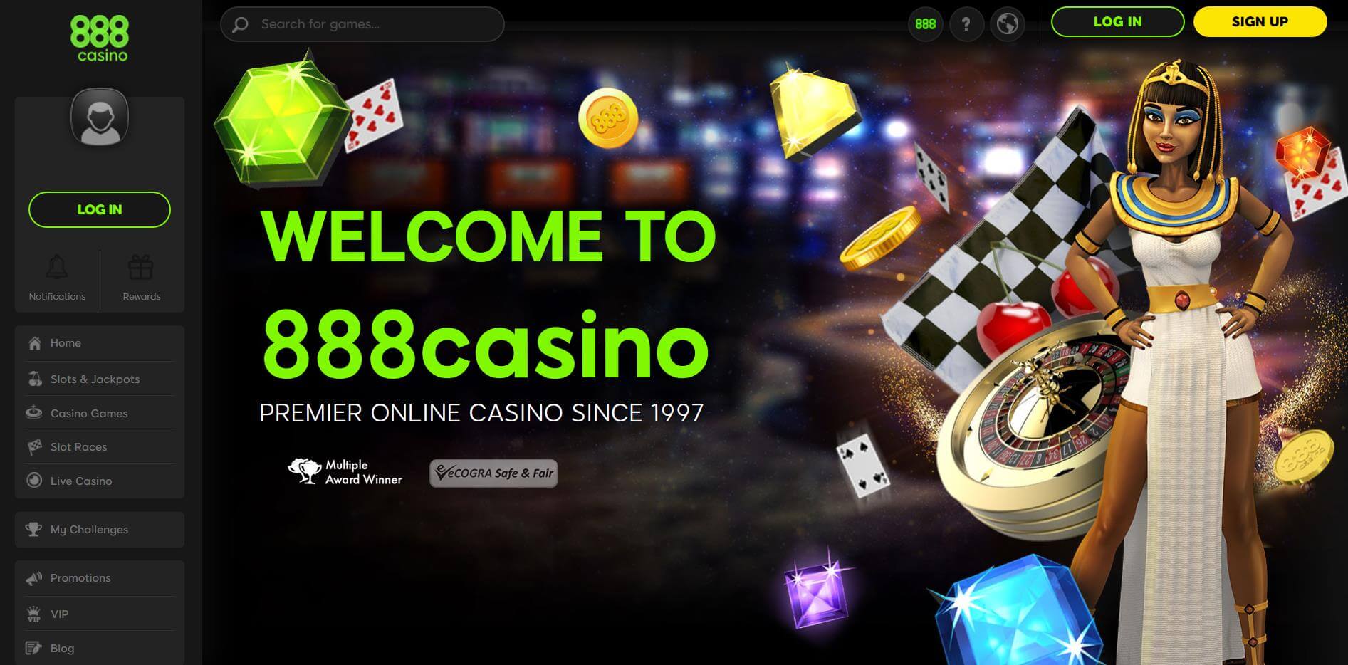 888 Casino Online Login